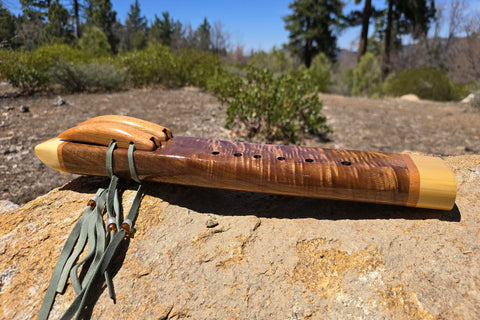 Figured Walnut-Alaskan Yellow Cedar & Spanish Cedar-DRONE (739-A)
